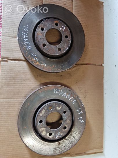 Chrysler Voyager Front brake disc 