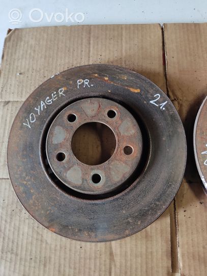 Chrysler Voyager Front brake disc 