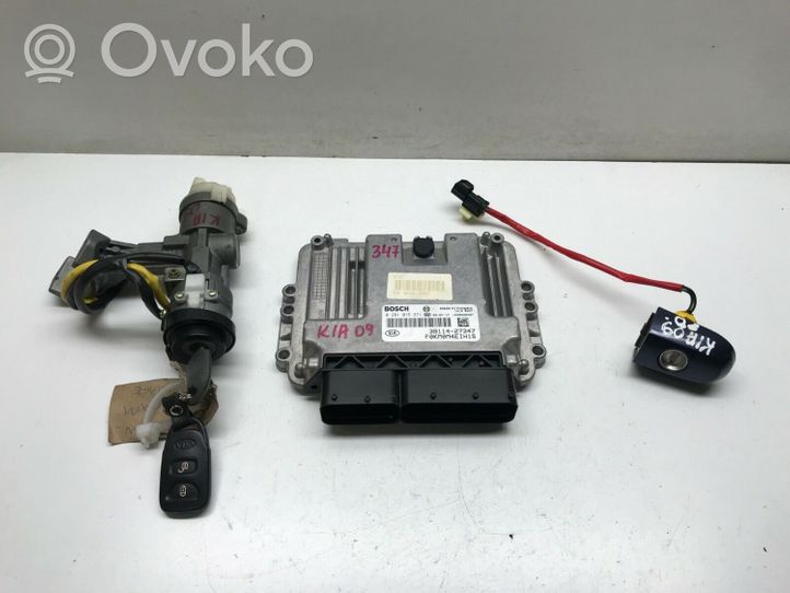 KIA Sportage Kit centralina motore ECU e serratura 0281015371