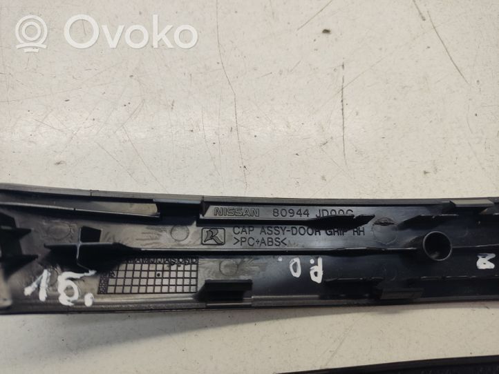 Nissan Qashqai Obudowa klamki wewnętrznej drzwi przednich 80944JD00C