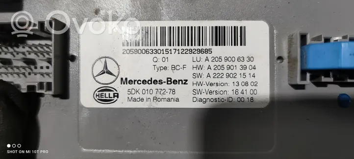 Mercedes-Benz GLC X253 C253 Centralina BSM 5DK01077278