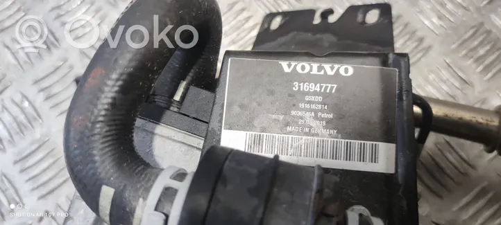 Volvo S90, V90 Webasto-lisälämmittimen polttoaineletku 31694777