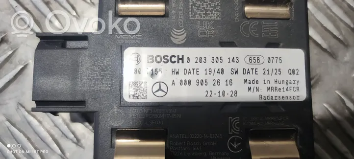 Mercedes-Benz EQB Capteur radar de distance A0009052616