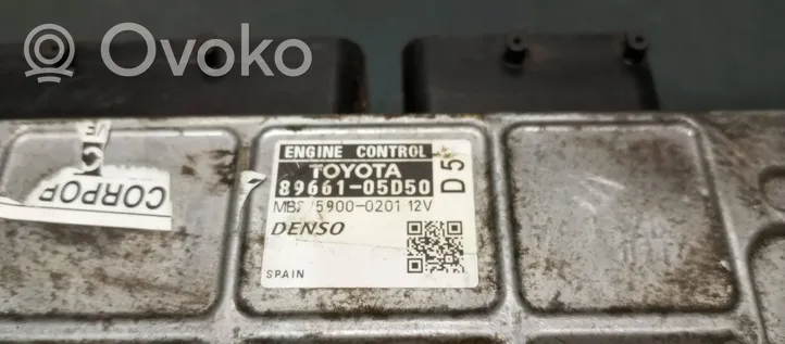 Toyota Avensis T270 Calculateur moteur ECU 8966105D50