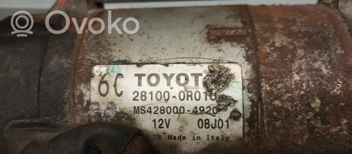 Toyota Avensis T250 Rozrusznik 281000R010