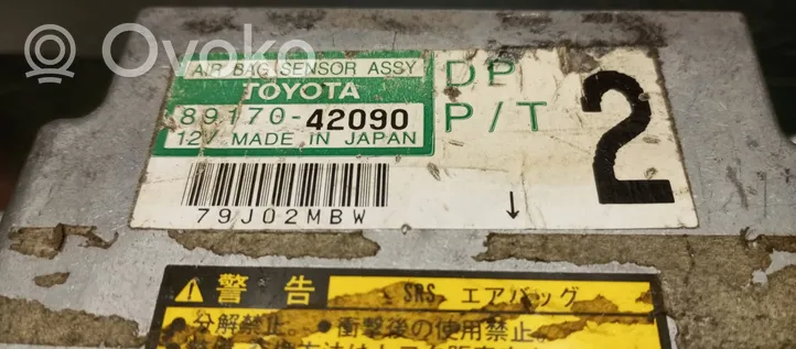 Toyota RAV 4 (XA20) Oro pagalvių valdymo blokas 8917042090