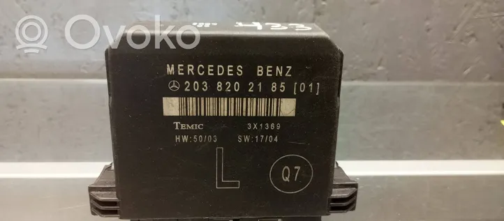 Mercedes-Benz C W203 Oven ohjainlaite/moduuli 2038202185