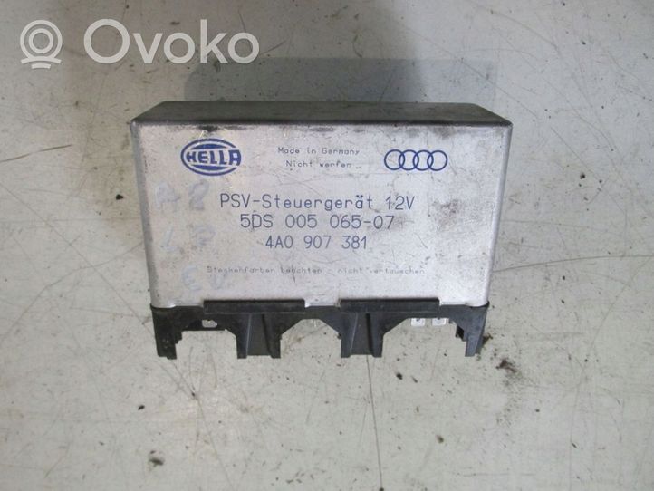 Audi A8 S8 D2 4D Moduł / Sterownik fotela 4A0907381