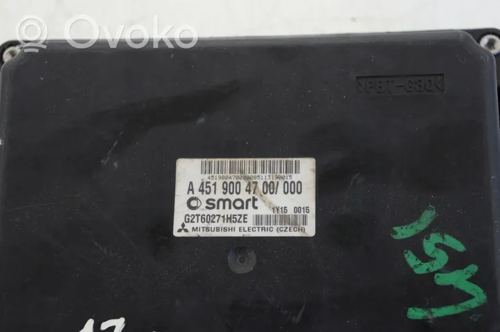 Smart ForTwo II Vaihdelaatikon ohjainlaite/moduuli A4519004700