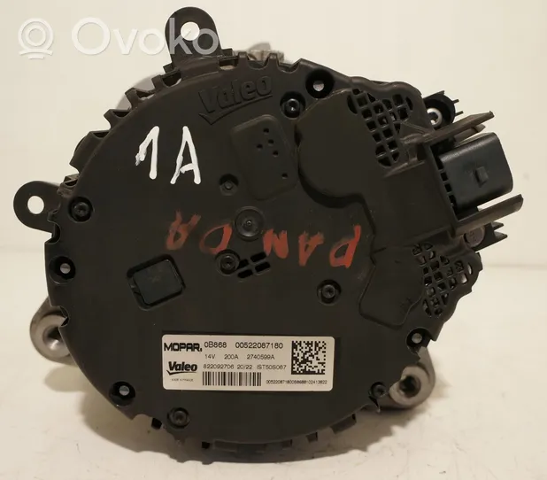 Fiat Panda III Alternator 00522087180