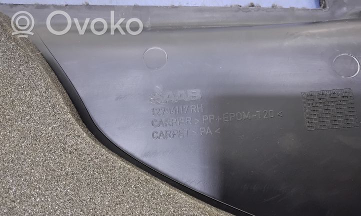 Saab 9-3 Ver2 Set rivestimento portellone posteriore/bagagliaio 12794117