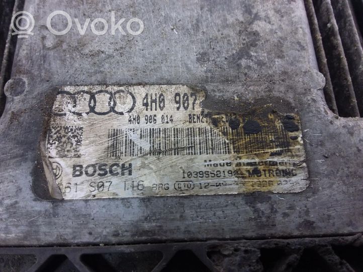 Audi A8 S8 D4 4H Engine control unit/module ECU 4H0907557