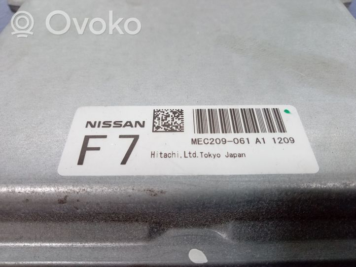 Infiniti G37 Centralina/modulo motore ECU MEC209-061