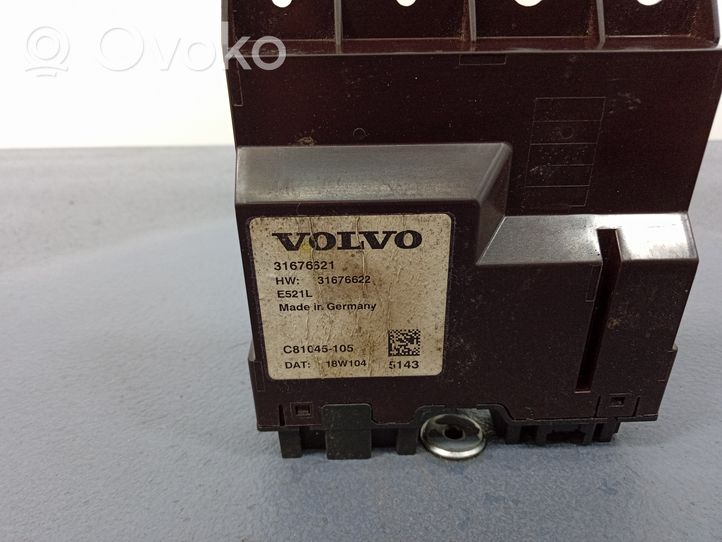 Volvo S90, V90 Unité de commande, module PDC aide au stationnement 31676621