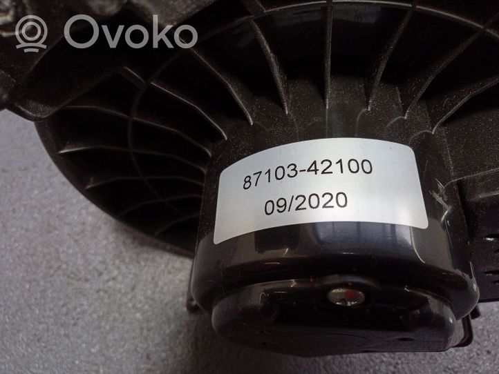 Toyota Avensis T270 Ventola riscaldamento/ventilatore abitacolo 87103-42100