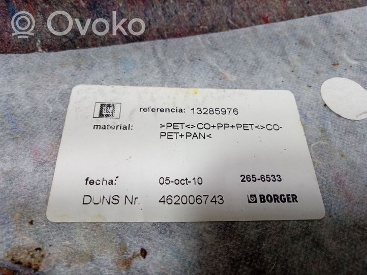 Opel Meriva B Wykładzina podłogowa przednia 13285976