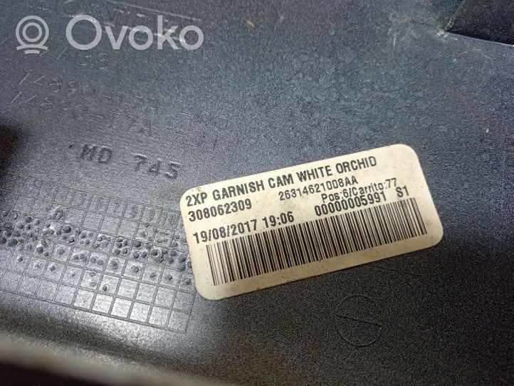 Honda HR-V Lampa oświetlenia tylnej tablicy rejestracyjnej 74890-T7A-00