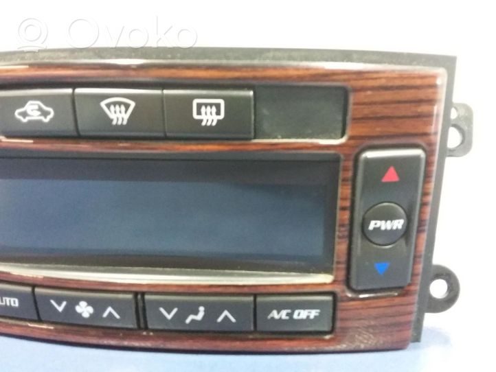 Cadillac CTS Unidad de control climatización MX237000-1072