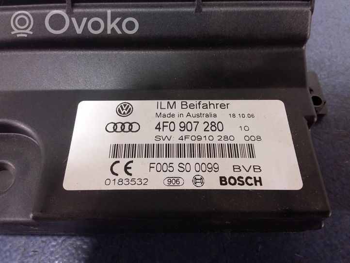 Audi A6 Allroad C6 Muut ohjainlaitteet/moduulit 4F0907280