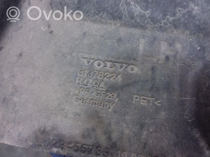 Volvo V40 Alustan etusuoja välipohja 31378224