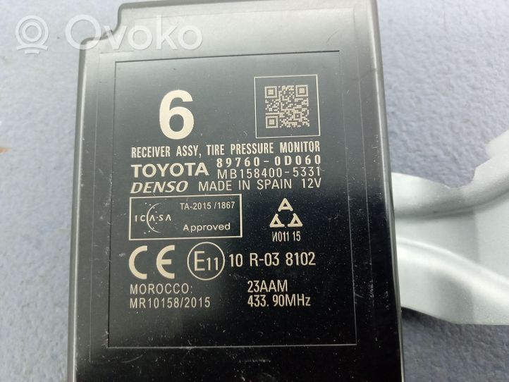 Toyota Yaris Autres unités de commande / modules 89760-0D060