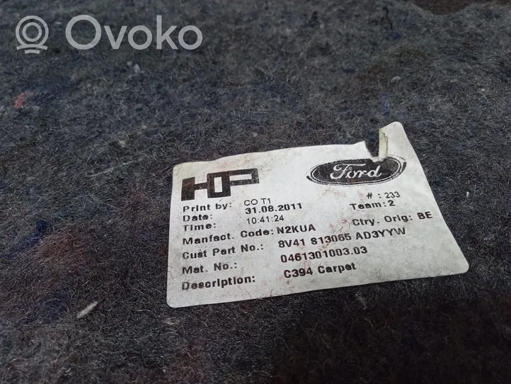 Ford Kuga I Front floor carpet liner 8V41-813065-AD3Y