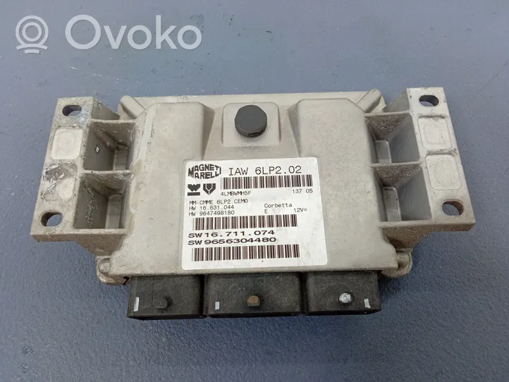 Citroen C3 Komputer / Sterownik ECU silnika 9647498180