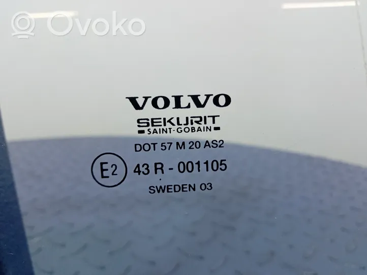 Volvo S60 Vitre de fenêtre porte arrière 01