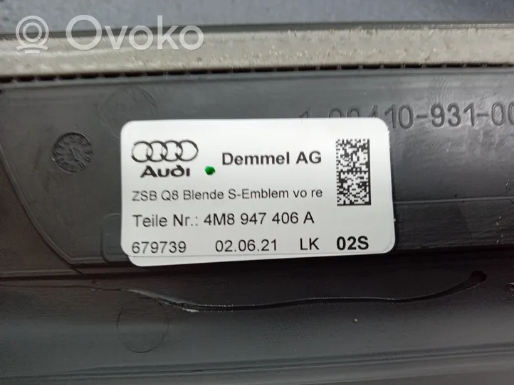 Audi Q7 4M Garniture de marche-pieds 4M8947405A