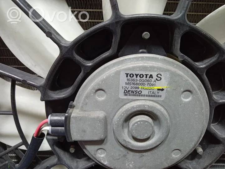 Toyota Corolla Verso E121 Aušinimo skysčio radiatorius DT422750-0310