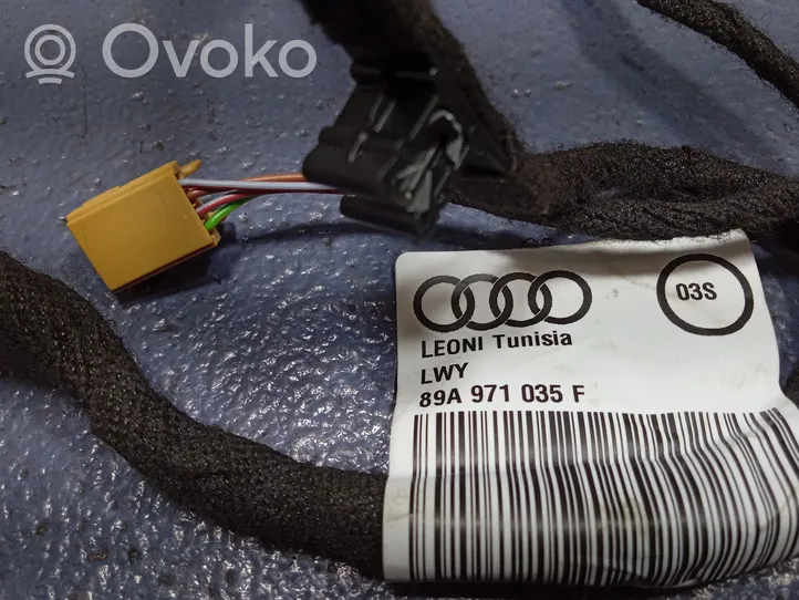 Audi Q4 Sportback e-tron Inna wiązka przewodów / kabli 89A971035F