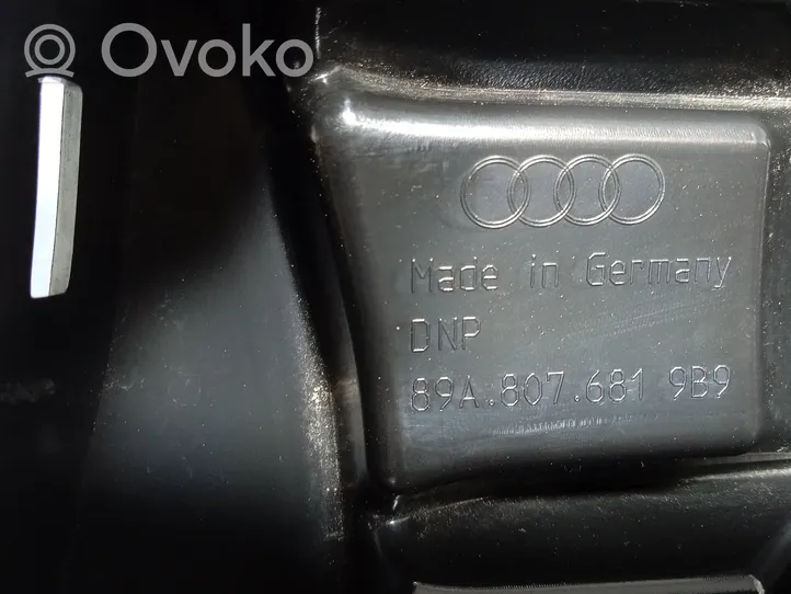 Audi Q4 Sportback e-tron Stoßstange Stoßfänger vorne 89A807681