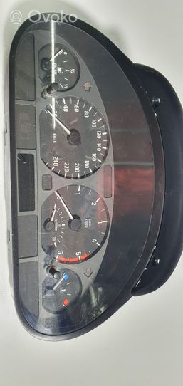 BMW 3 E46 Compteur de vitesse tableau de bord 0263606343