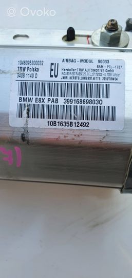 BMW 1 E81 E87 Airbag del passeggero 34081149