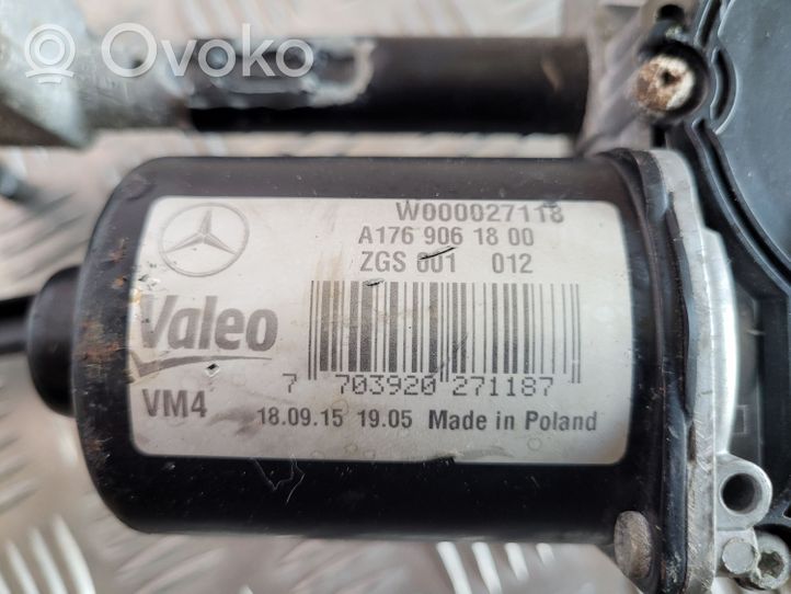 Mercedes-Benz GLA W156 Valytuvų mechanizmo komplektas A1769061800