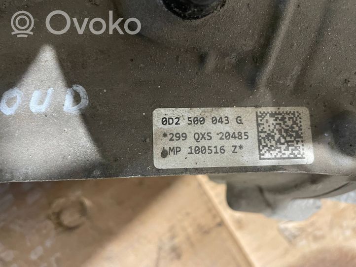 Audi A4 S4 B9 Mechanizm różnicowy tylny / Dyferencjał 0D2500043G