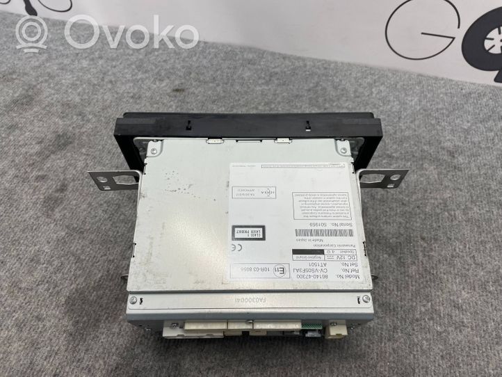 Toyota Prius (XW50) Monitori/näyttö/pieni näyttö 8614047300