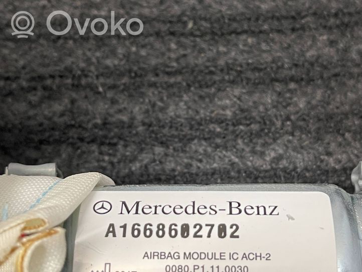 Mercedes-Benz GLS X166 Kattoturvatyyny A1668602702