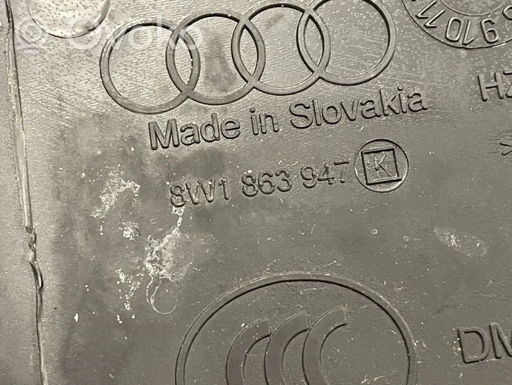 Audi A5 Skaņas izolācija zem paneļa 8W1863947K