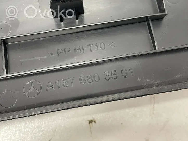 Mercedes-Benz GLE W167 Copertura del rivestimento del sottoporta posteriore A1676803501