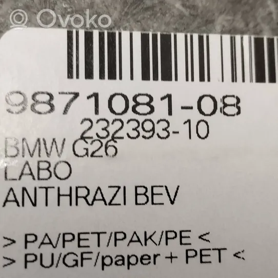 BMW i4 Wykładzina bagażnika 9871081