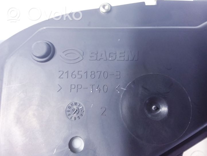 Peugeot 307 Speedometer (instrument cluster) 9636708880E