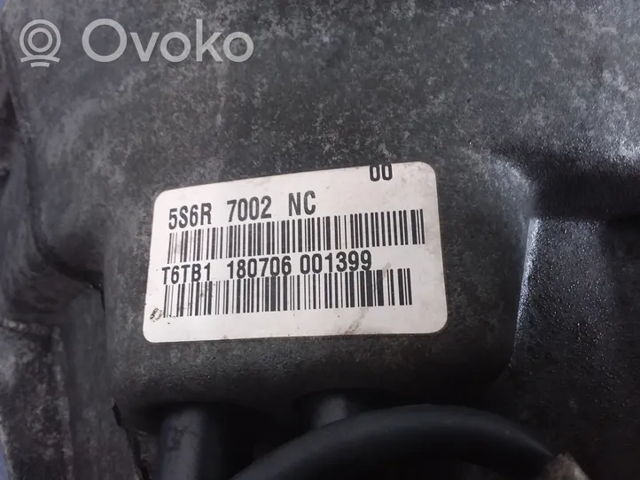 Ford Fusion Manual 6 speed gearbox 5S6R7002NC