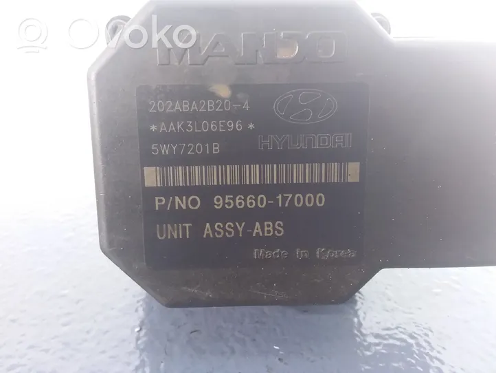 Hyundai Matrix ABS-pumppu 95660-17000