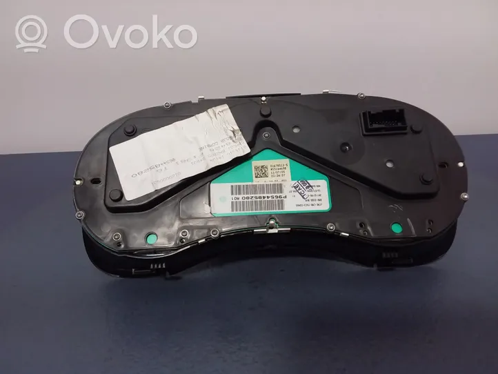 Peugeot 307 Tachimetro (quadro strumenti) 9654485280