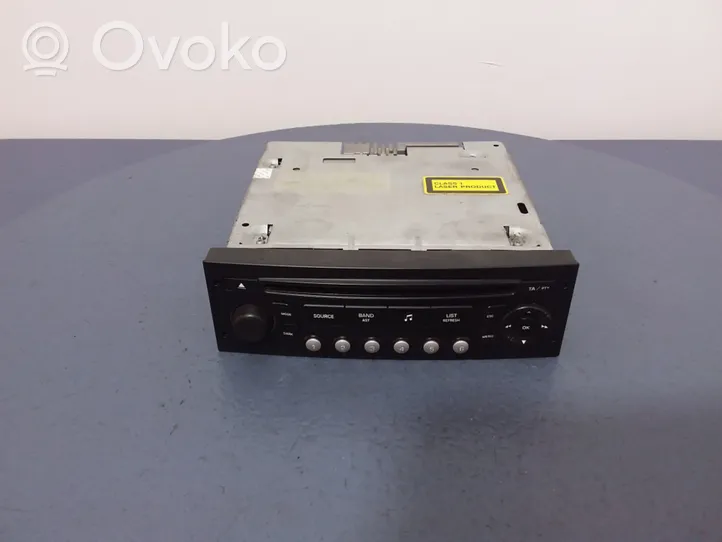 Peugeot 307 Radio/CD/DVD/GPS-pääyksikkö 01