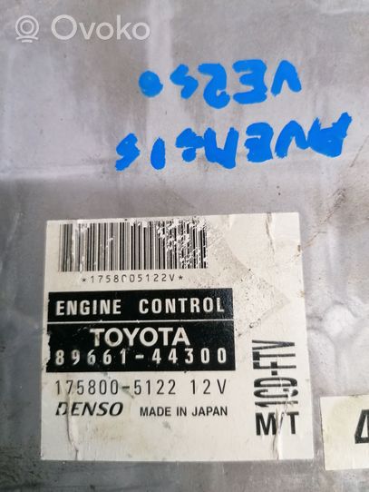 Toyota Avensis Verso Sterownik / Moduł ECU 8966144300