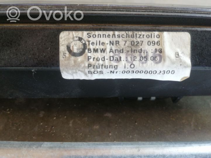 BMW 5 E60 E61 Elektrinė galinio stiklo užuolaida 7027096