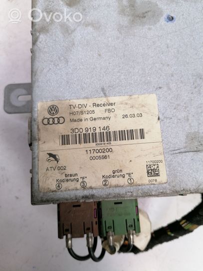 Volkswagen Phaeton Video control module 3D0919146