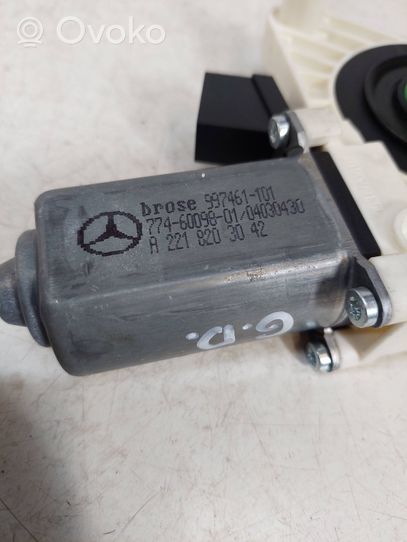 Mercedes-Benz S W221 Rear door window regulator motor A2218203042